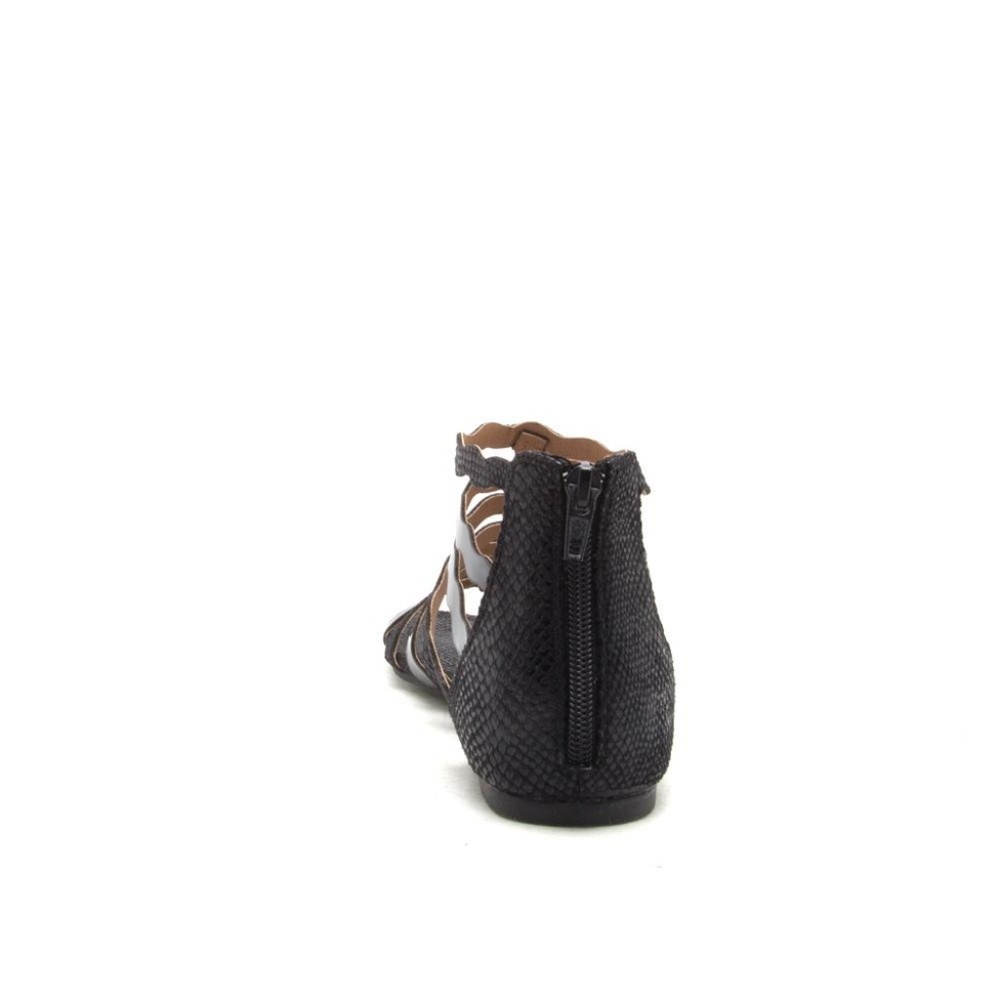 Black Gladiator Sandal  Size 7 (Last Pair Sale) - Picture 4 of 4